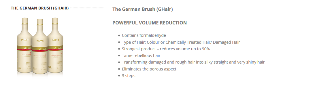 German keratin outlet treatment